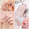 AIJIMEI Acrylic Powder Acrylic Nail Kit with Professional Liquid Monomer