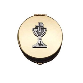 Cathedral Art Chalice PYX Container Gold