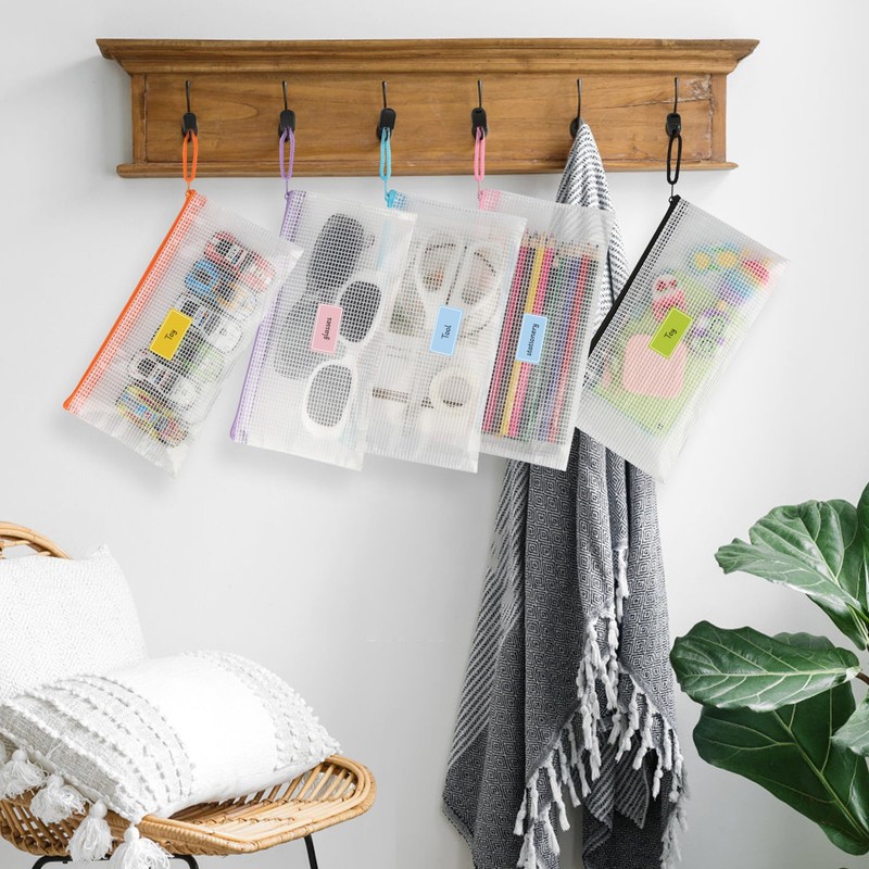 Pack of 20 Document Bags with Zip, 22 x 11