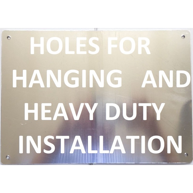 No Bikes Allowed On Fence Sign (White,Rust Free,Aluminium,7X10)