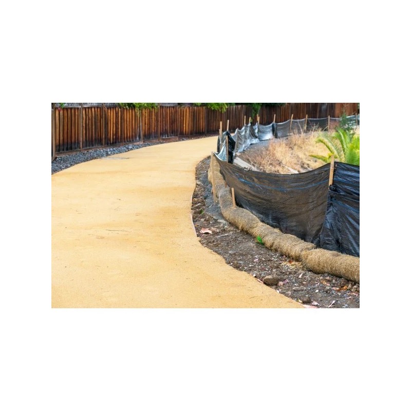 Vapor Barrier Supply - Straw Wattle - Erosion Control -