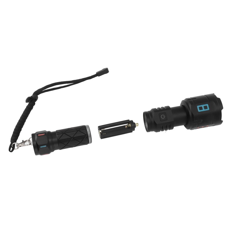 Rechargeable LED Flashlights 10000LM 5 Modes Super Bright Waterproof Flashlights