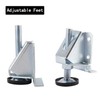 Artilife 4Pack Heavy Duty Furniture Leveler Legs 2 Inch Height
