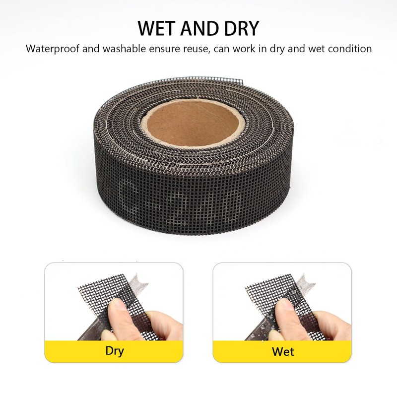 SCOTTCHEN Sanding Rolls/Plumbing Sanding Cloth 1-1/2" x 11yd (33 ft)