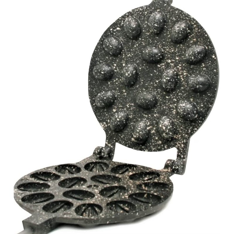 Walnut Cookie Mold Maker 16 Non-Stick Granite - Oreshki Mold