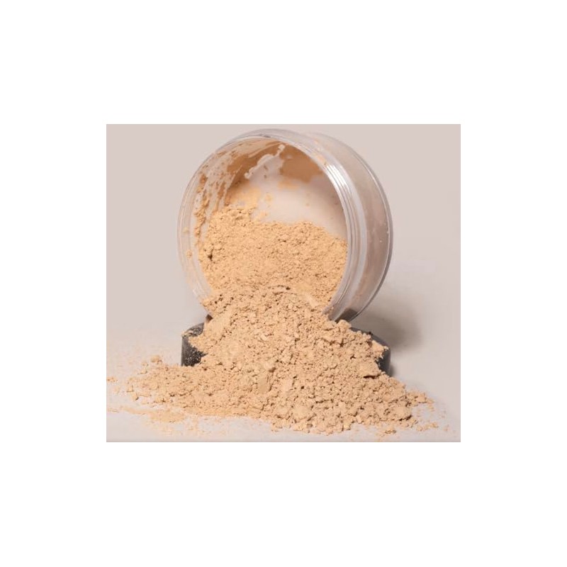 Polvo Fijador Adara Traslucido con color (Light beige, 18g)