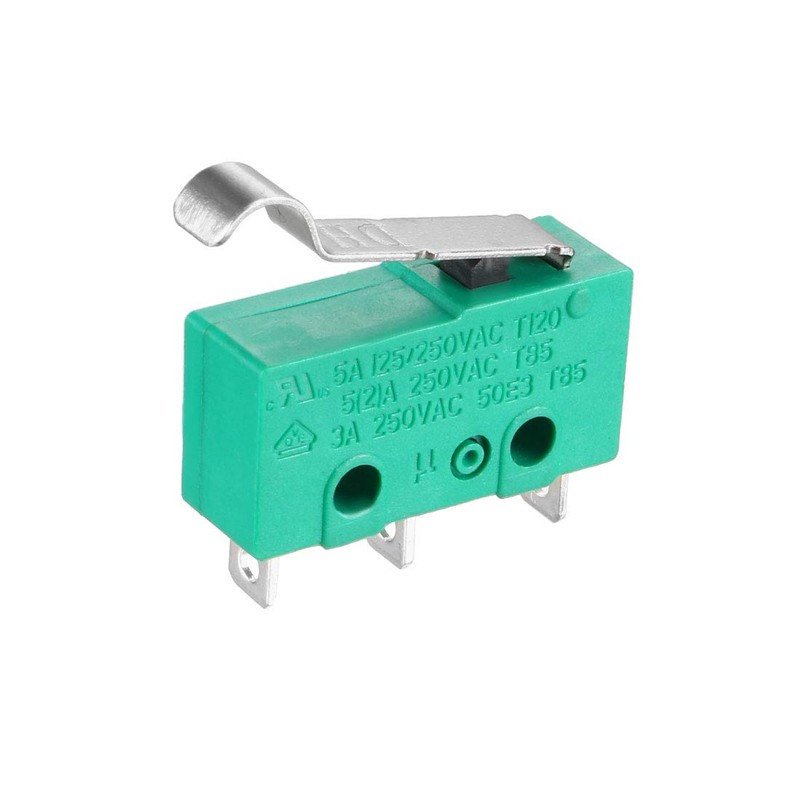 sourcing map 5Pcs KW4-3Z-3 5A/250VAC Simulated R-Lever Type Micro Switches