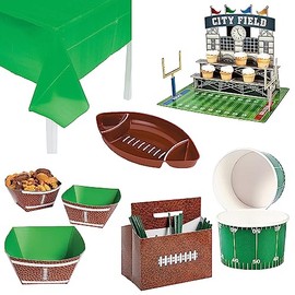 Football Party Serving Kit 22 Pieces