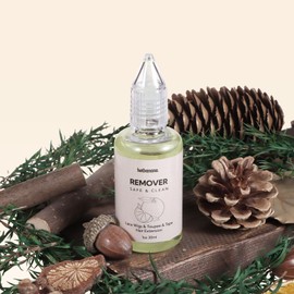 HOTBANANA Tape in Extension Remover Wig Glue Remover, Tape in Hair Extensions Adhesive and Residue Remover Hair Extensions Remover for Front Lace Wig Hairpieces Toupee (1oz 30ml)