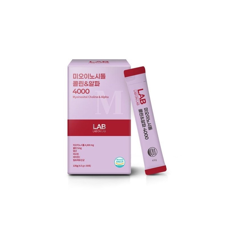 Lab on Lab Myo Inositol Choline 4000, Folic Acid Vaginal