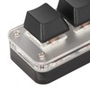 USB Mini 4 Key Keypad with Knob Blue Switch RGB