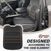 Muslogy Center Console Armrest Cover Compatible with Dodge Ram1500/2500/3500 2013-2018