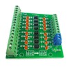 PRACTINET Módulo Optoacoplador de 24 vcd a 5vcd de 8