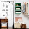 GRANNY SAYS 3-Shelf Closet Organizers and Storage, Foldable Hanging Closet