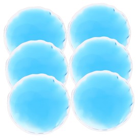 FOMIYES 6pcs Cooling Eye Mask Reusable Pvc Eye Patches under Mask Ice Compress for Fatigue for Relaxation