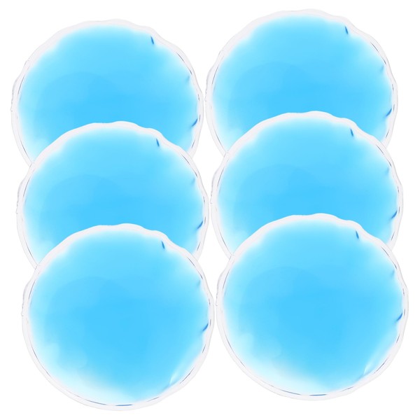 FOMIYES 6pcs Cooling Eye Mask Reusable Pvc Eye Patches under