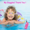 RUIGAO Swim Goggles For Kids 3-6, Toddler Swimming Goggles No