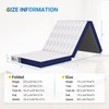 Avenco Trifold Mattress, 4 Inch Folding Mattress Twin Size, Memory