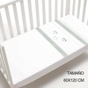 various Set Lenzuola Lettino Neonato 60x120 cm, 100% Cotone Extra