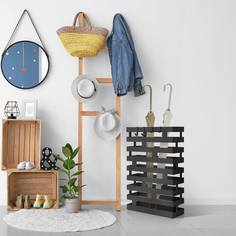 Tudomro Umbrella Stands for Entryway Large Metal Umbrella Holder 3.94