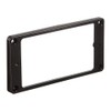SCUD Escutcheon Straight Front Black MR-FB