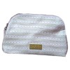 Jafra White Gold Cosmetic Bag with Zipper