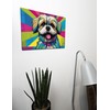The Plum Penguin Lhasa Apso Pop Art Wooden Wall Decor