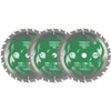 Hitachi 115430 7-1/4” Circular Saw Blades, 3-Pack, 24T Framing/Ripping VPR
