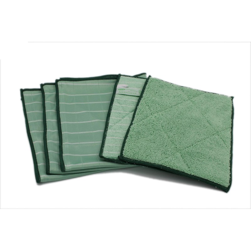 Aqua Clean Bamboo Cloths Set of 5 | Bamboo Crystal
