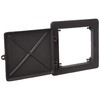 Minuteman International Cast Iron Clean-Out Door, 8 by 8-Inch,Black