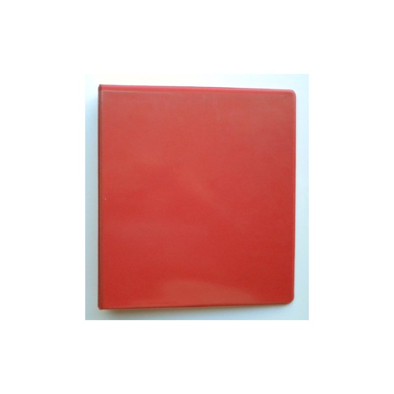 Orange 3 Ring 1" View Binder 8.5 X 11