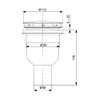 SANIT SHOWER DRAIN 90 MM