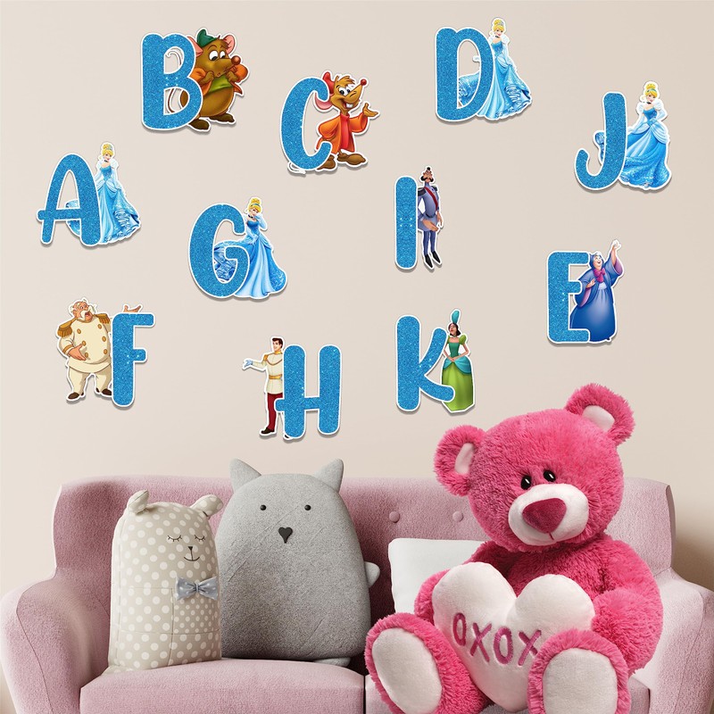 Seyal® Cindrela Alphabet Wall Sticker
