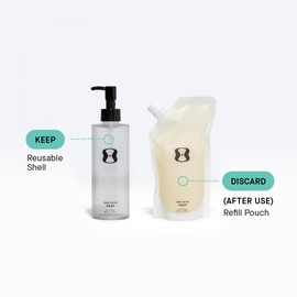 OneSkin PREP Facial Cleanser Refill Pouch, 200 mL