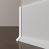 Risunpet Baseboard Corner Blocks 4inch, 2 Inside + 2 Outside
