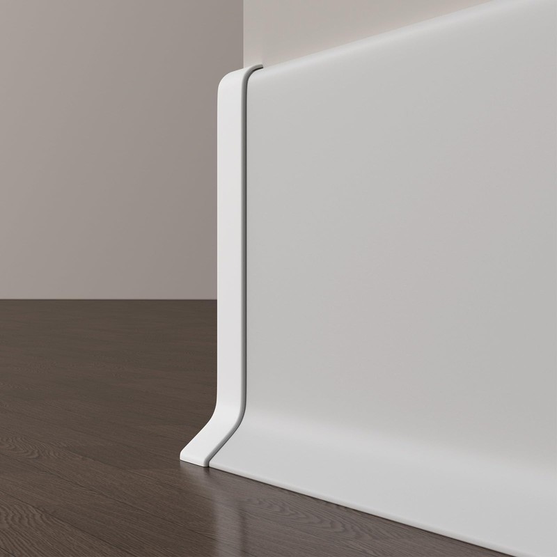 Risunpet Baseboard Corner Blocks 4inch, 2 Inside + 2 Outside
