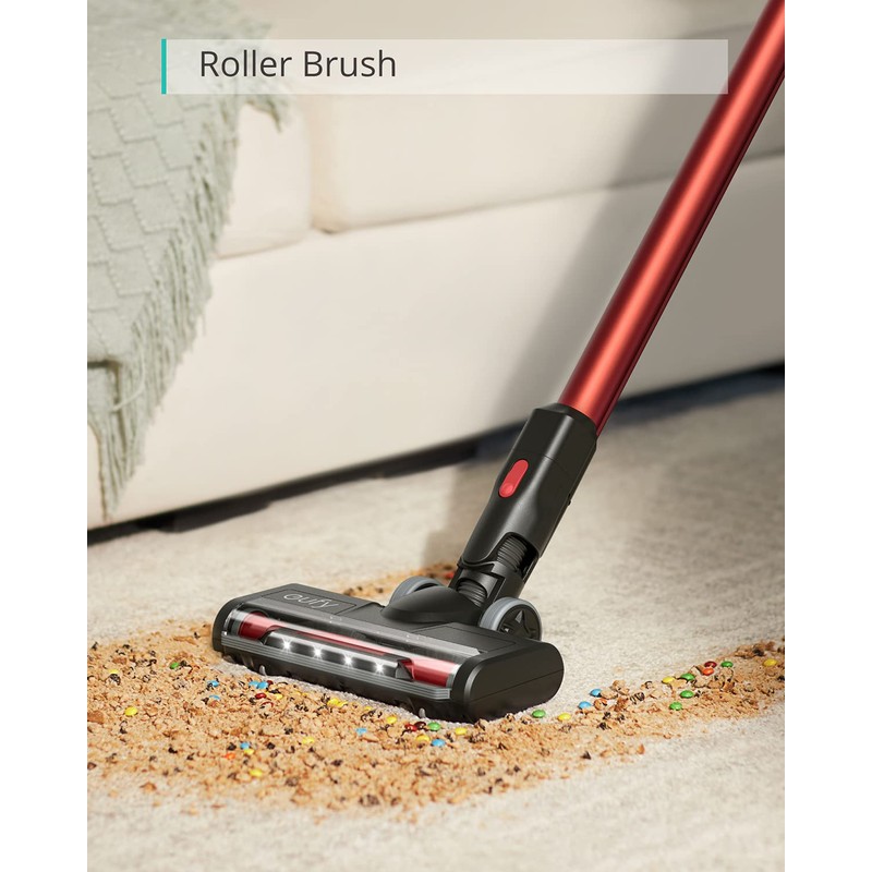 eufy HomeVac Floor Roller Brush for S11 Lite, Red