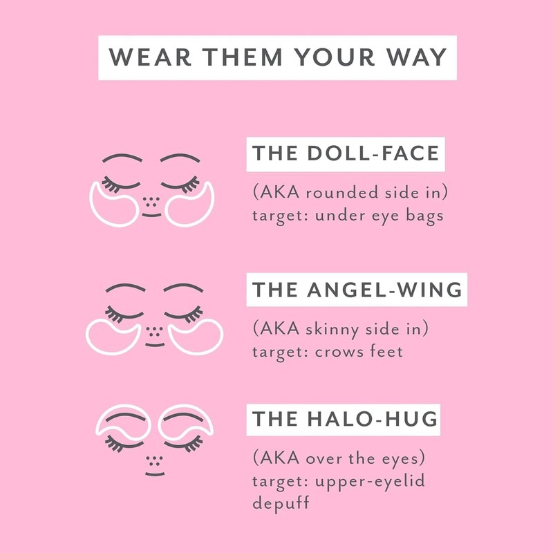 Patchology Serve Chilled Rosé Hydrating Under Eye Patches – Hyaluronic