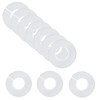 Upstore 20 White Clothes Rack Dividers Round Hangers Closet Dividers