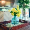 Galashield Flat Glass Marbles for Vases Clear Glass Gems Beads