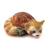 ChangThai Design 3D Ceramic Red Panda Dollhouse Miniatures Animals Porcelain