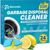 Garbage Disposal Cleaner and Deodorizer 24 Tablets: Maravello Sink Foaming