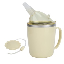 Nunafey Adult Leakproof Cups, Convalescent Feeding Cups 350ml Lightweight for Hospital Home Use