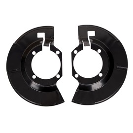 HUGALL 924-228 Front Brake Dust Shield Left & Right Side Compatible with 2003 2004 2005 2006 2007 2008 03 04 05 06 07 08 Ram 2500 3500