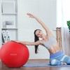 Fitvids Anti-Burst Slip Resistant Exercise Ball - 18-inch, 2,000-Pound Capacity,