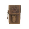 Greenburry Vintage Leather Belt Bag 10 cm, brown