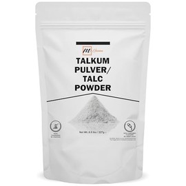 100% Natural Talcum Powder for Face Makeup, Cosmetic Formulations and Other Industrial Applications 0.5 lbs / 227 g