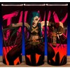 Unbranded Glow in the Dark Arcane Jinx League of Anime