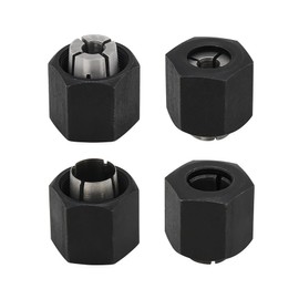 2610906283 1/4” and 2610906284 1/2" Router Collet Kit Replacement For Bosch 1613 1617 1618 and 1619 Router