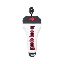 Cox Sportif LG5SHC30M Men's Headcover, For Fairway Woods, 6.8 fl oz (200 cc), Magnetic Type, Dial Type, Golf, WH00 (white)